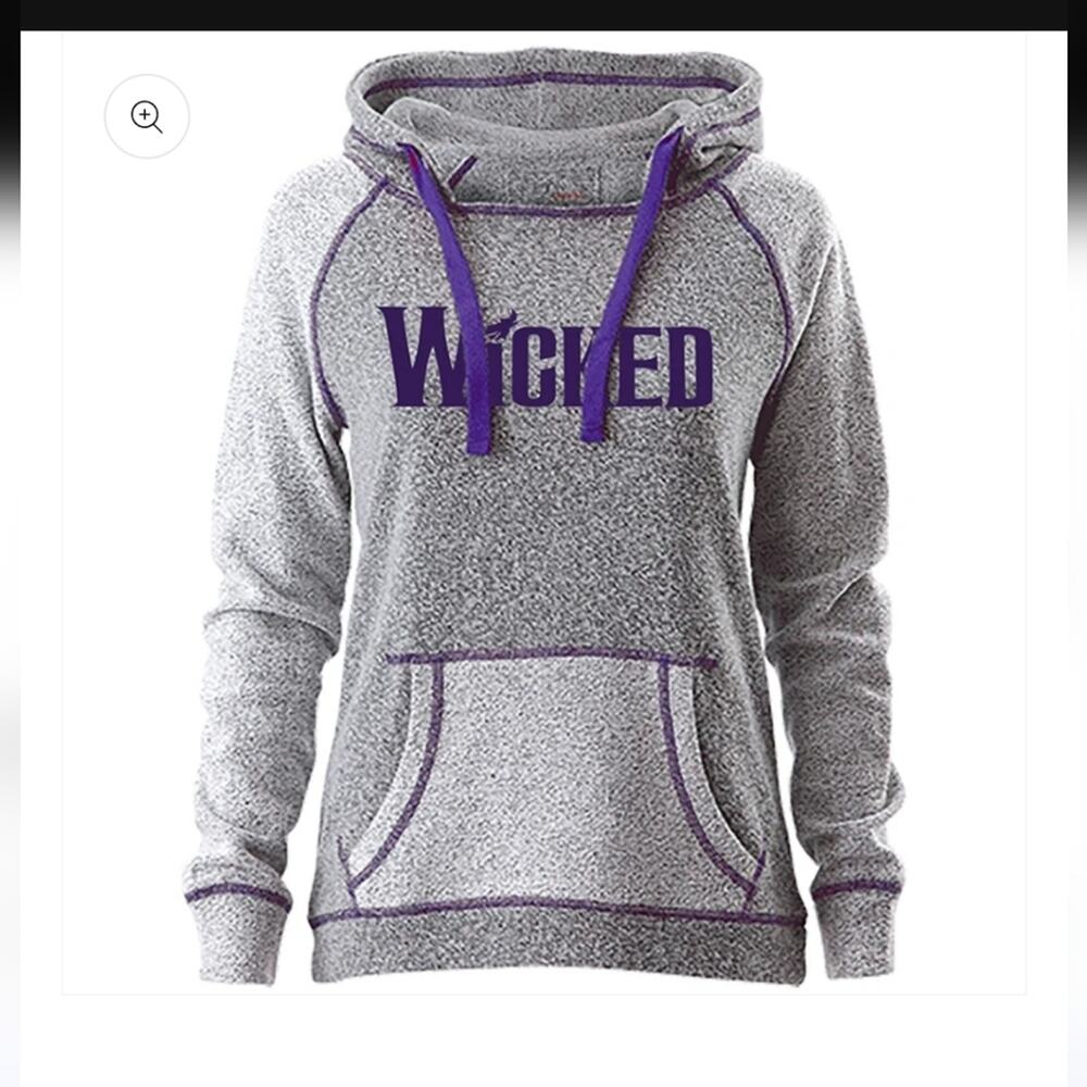 Wicked The Musical Pullover Hoodie Green For Good Size Small